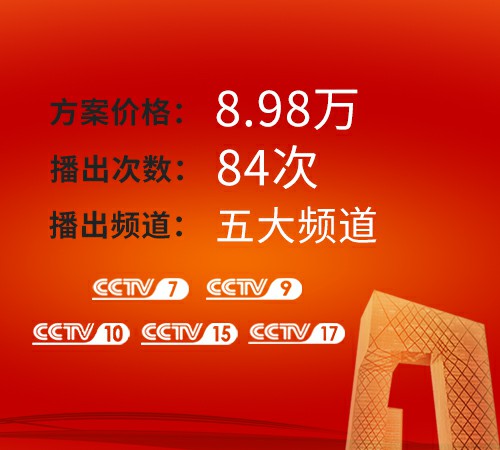 五大頻道展播方案